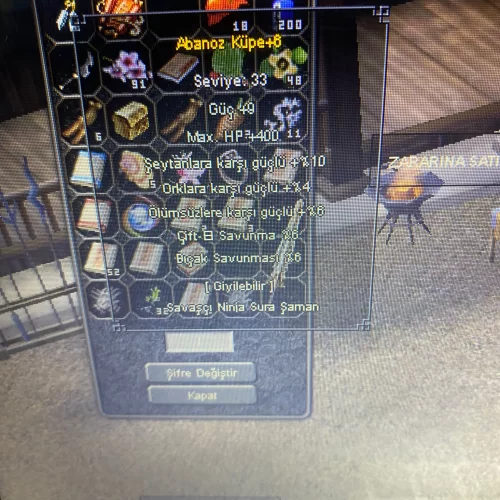  ABANOZ KÜPE +6 5 EFSUN